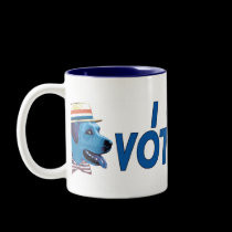 I Only Vote Blue Mug by yellowdogdemocrat I Only Vote Blue Mug