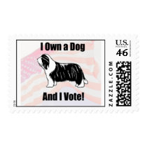 I Own a Beardie postage stamps