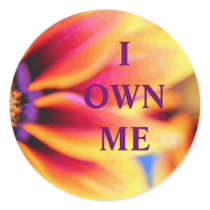 "I Own Me" Project Products stickers