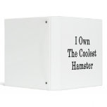 I Own The Coolest Hamster Vinyl Binders