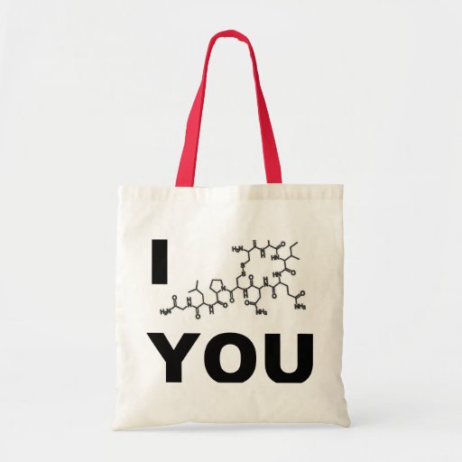 I (Oxytocin) You Bag Zazzle