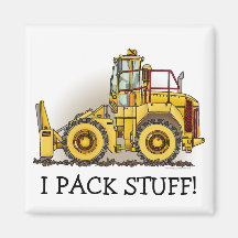 I Pack Stuff Soil Compactor Magnet