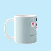 i panda amano le fragole mugs
