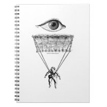 I Parachute Spiral Notebook