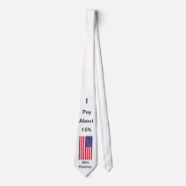 I Pay About 15% - Mitt Romney Custom Ties