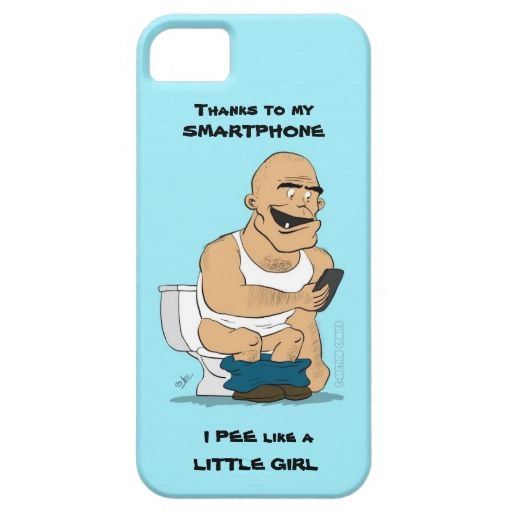 Toilet Humor iPhone Cases, Toilet Humor iPhone 5, 4 & 3 Case/Coverlittle girl peeing