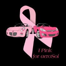 I Pink for aeroSol t-shirts
