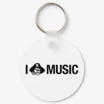 i pirate music keychains