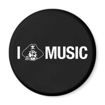 i pirate music magnets