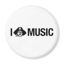 i pirate music magnets