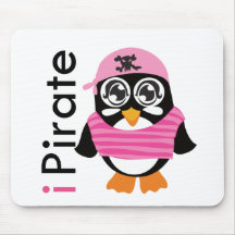 i Pirate Penguin Mousepads