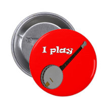 I Play Banjo Button
