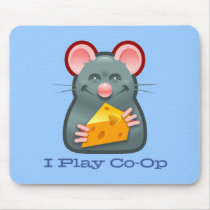 I Play Co-Op Ratpad Mouse Pad