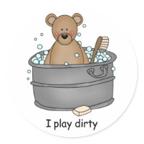 I Play Dirty stickers