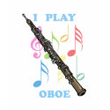 I Play Oboe t-shirts
