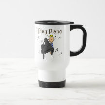 I Play Piano T-shirts and Gifts Coffee Mug