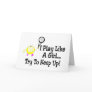 I Play Tennis Like A Girl Try To Keep Up Cards
