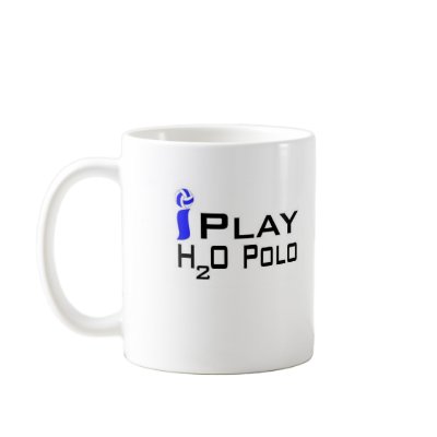 I Play Water Polo Mug by reeltoons