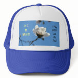I Play WELL with My Team! sports cap hat Blue Sky