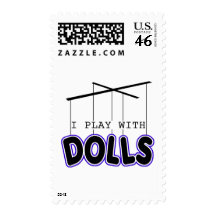 I PLAY WITH DOLLS STAMPS
