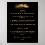 I plead the BLOOD OF JESUS Posters
