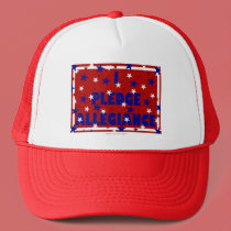 I PLEDGE ALLEGIANCE hats