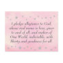 I pledge allegiance to God, postcard