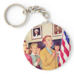 I Pledge Allegiance To the Flag Key Chain