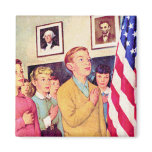 I Pledge Allegiance To the Flag Fridge Magnet