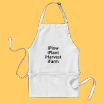I plow plant harvest farm aprons