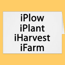 I plow plant harvest farm cards
