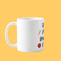 I Plow plant harvest farm with fruits mugs
