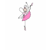 I Pointe Stick Figure Ballerina Shirt