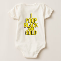 I Poop Black and Gold t-shirts by jackhauer I Poop Black and Gold t-shirts