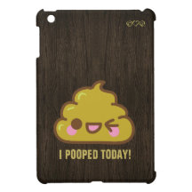I pooped today - featuring cutie poo iPad mini covers