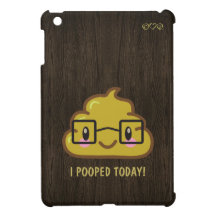I pooped today! - featuring smarty poo iPad mini covers