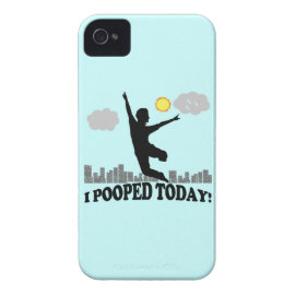 I Pooped Today iPhone 4 Cover