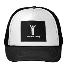 I Pooped Today Mesh Hat