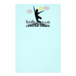 I Pooped Today Stationery