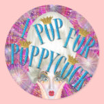I POP 4 POPPYCOCK stickers