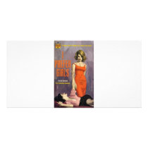 I Prefer Girls - 60s lesbian pulp novel photo cards
