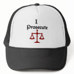 I Prosecute Lawyer Hat