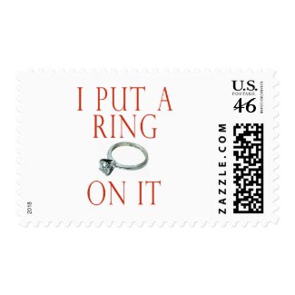 I Put a Ring on It stamp