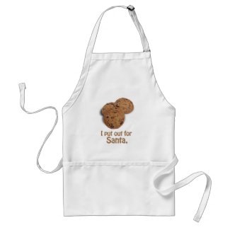 I put out for Santa -.png Apron
