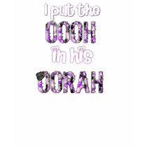 I put the OOH in his OORAH t-shirts