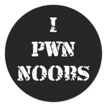 I Pwn Noobs Stickers