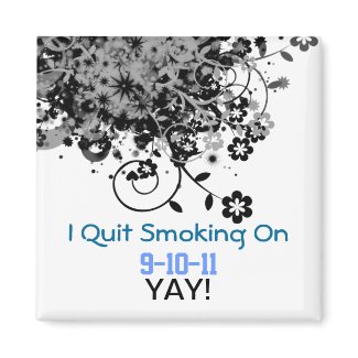 I quit, Yay! magnet