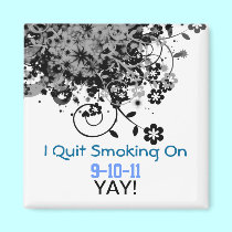 I quit, Yay! magnets