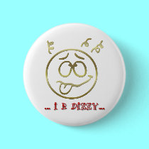 " I R DIZZY " EMOTICON buttons
