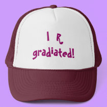 I  R gradiated! - hat